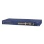 NETGEAR GS724TP Managed L2/L3/L4 Gigabit Ethernet (10/100/1000) Power over Ethernet (PoE) 1U Zwart, Grijs (GS724TP-200EUS) thumbnail