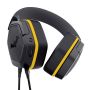 Trust 25784 hoofdtelefoon/headset Bedraad Hoofdband Gamen Zwart, Geel (25784) thumbnail