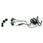 Ewent EW3584 hoofdtelefoon/headset Hoofdtelefoons Bedraad In-ear Muziek Zwart (EW3584) thumbnail