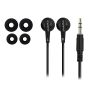 Ewent EW3584 hoofdtelefoon/headset Hoofdtelefoons Bedraad In-ear Muziek Zwart (EW3584) thumbnail