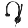 Sennheiser PC 7 USB Headset Bedraad Hoofdband Kantoor/callcenter USB Type-A Zwart (1000431) thumbnail
