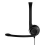 Sennheiser PC 7 USB Headset Bedraad Hoofdband Kantoor/callcenter USB Type-A Zwart (1000431) thumbnail