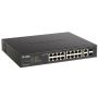D-Link DGS-1100-18PV2 netwerk-switch Managed L2 Gigabit Ethernet (10/100/1000) Power over Ethernet (PoE) 1U Zwart (DGS-1100-18PV2) thumbnail