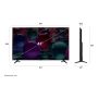 LG UHD AI 43UA73003LA tv 109,2 cm (43") 4K Ultra HD Smart TV Wifi Zwart (43UA73003LA) thumbnail