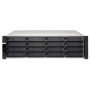 QNAP ES1686dc NAS Rack (3U) Ethernet LAN Zwart, Grijs D-2123IT (ES1686DC-2123IT-64G) thumbnail