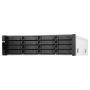 QNAP ES1686dc NAS Rack (3U) Ethernet LAN Zwart D-2142IT (ES1686DC-2142IT-96G) thumbnail