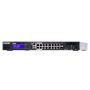 QNAP QGD-1600P Managed Gigabit Ethernet (10/100/1000) Power over Ethernet (PoE) 1U Zwart, Grijs (QGD-1600P-4G) thumbnail