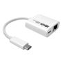Eaton Tripp Lite Series USB C to Gigabit Ethernet Adapter USB Type C to Gbe 10/100/1000 Network Adapter US (U436-06N-GB) thumbnail