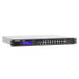 QNAP QGD-1602P Managed L2 Gigabit Ethernet (10/100/1000) Power over Ethernet (PoE) 1U Zwart, Grijs (QGD-1602P-C3558-8GB) thumbnail