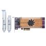 QNAP QM2-2P interfacekaart/-adapter Intern PCIe (QM2-2P) thumbnail