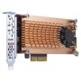 QNAP QM2 interfacekaart/-adapter Intern M.2 (QM2-2P-244A) thumbnail