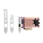 QNAP QM2 CARD interfacekaart/-adapter Intern PCIe (QM2-2P10G1TB) thumbnail