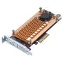 QNAP QM2-2S-220A interfacekaart/-adapter Intern M.2 (QM2-2S-220A) thumbnail