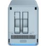 QNAP QMiroPlus-201W NAS Desktop Ethernet LAN Blauw J4125 (QMIROPLUS-201W) thumbnail