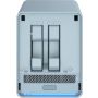 QNAP QMiroPlus-201W NAS Desktop Intel® Celeron® J4125 4 GB DDR4 0 TB QNAP Turbo System Blauw (QMIROPLUS-201W) thumbnail