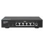 QNAP QSW-1105-5T netwerk-switch Unmanaged Gigabit Ethernet (10/100/1000) Zwart (QSW-1105-5T) thumbnail