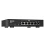 QNAP QSW-1105-5T netwerk-switch Unmanaged Gigabit Ethernet (10/100/1000) Zwart (QSW-1105-5T) thumbnail