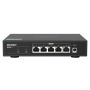QNAP QSW-1105-5T netwerk-switch Unmanaged Gigabit Ethernet (10/100/1000) Zwart thumbnail