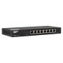 QNAP QSW-1108-8T netwerk-switch Unmanaged 2.5G Ethernet (100/1000/2500) Zwart (QSW-1108-8T) thumbnail