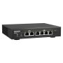 QNAP QSW-2104-2T netwerk-switch Unmanaged 2.5G Ethernet (100/1000/2500) Zwart (QSW-2104-2T) thumbnail