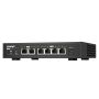 QNAP QSW-2104-2T netwerk-switch Unmanaged 2.5G Ethernet (100/1000/2500) Zwart (QSW-2104-2T) thumbnail