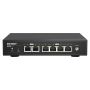 QNAP QSW-2104-2T netwerk-switch Unmanaged 2.5G Ethernet (100/1000/2500) Zwart (QSW-2104-2T) thumbnail