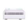 QNAP QSW-308-1C netwerk-switch Unmanaged Gigabit Ethernet (10/100/1000) Wit (QSW-308-1C) thumbnail
