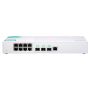 QNAP QSW-308-1C netwerk-switch Unmanaged Gigabit Ethernet (10/100/1000) Wit (QSW-308-1C) thumbnail