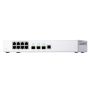 QNAP QSW-308-1C netwerk-switch Unmanaged Gigabit Ethernet (10/100/1000) Wit (QSW-308-1C) thumbnail