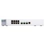 QNAP QSW-308-1C netwerk-switch Unmanaged Gigabit Ethernet (10/100/1000) Wit (QSW-308-1C) thumbnail