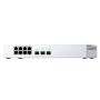 QNAP QSW-308S netwerk-switch Unmanaged Gigabit Ethernet (10/100/1000) Wit (QSW-308S) thumbnail