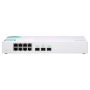 QNAP QSW-308S netwerk-switch Unmanaged Gigabit Ethernet (10/100/1000) Wit (QSW-308S) thumbnail