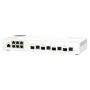QNAP QSW-M2106-4C netwerk-switch Managed L2 2.5G Ethernet (100/1000/2500) Wit (QSW-M2106-4C) thumbnail