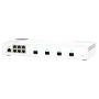 QNAP QSW-M2106-4S netwerk-switch Managed L2 2.5G Ethernet (100/1000/2500) Wit (QSW-M2106-4S) thumbnail