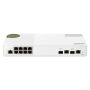 QNAP QSW-M2108-2C netwerk-switch Managed L2 2.5G Ethernet (100/1000/2500) Grijs, Wit (QSW-M2108-2C) thumbnail