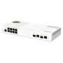 QNAP QSW-M2108-2C netwerk-switch Managed L2 2.5G Ethernet (100/1000/2500) Grijs, Wit (QSW-M2108-2C) thumbnail