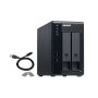 QNAP TR-002 behuizing voor opslagstations HDD-/SSD-behuizing Zwart 2.5/3.5 (TR-002) thumbnail