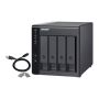 QNAP TR-004 behuizing voor opslagstations HDD-/SSD-behuizing Zwart 2.5/3.5 (TR-004) thumbnail