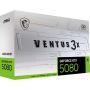 MSI VENTUS GEFORCE RTX 5080 16G 3X OC WHITE videokaart NVIDIA 16 GB GDDR7 (GEFORCE RTX 5080 16G VENTUS 3X OC WHITE) thumbnail