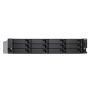 QNAP TS-1283XU-RP NAS Rack (2U) Ethernet LAN Zwart E-2124 (TS-1283XU-RP-E2124-8G) thumbnail