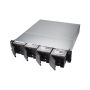 QNAP TS-1283XU-RP NAS Rack (2U) Ethernet LAN Zwart E-2124 (TS-1283XU-RP-E2124-8G) thumbnail