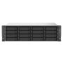 QNAP TS-1673AU-RP-16G data-opslag-server NAS Rack (3U) Ryzen Embedded V1500B 16 GB DDR4 0 TB QNAP QTS Zwart, Grijs (TS-1673AU-RP-16G) thumbnail