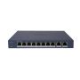 Hikvision DS-3E1510P-EI/M(B) PoE Switch 10 poorts (DS-3E1510P-EI/M(B)) thumbnail