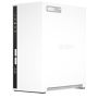 QNAP TS-233 data-opslag-server NAS Tower ARM Cortex-A55 2 GB 0 TB QNAP QTS Wit (TS-233) thumbnail