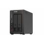 QNAP TS-253E NAS Tower Intel® Celeron® J6412 8 GB 0 TB QNAP QTS Zwart (TS-253E-8G) thumbnail