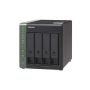 QNAP TS-431X3 NAS Tower Annapurna Labs Alpine AL-314 4 GB DDR3 0 TB QNAP Turbo System Zwart (TS-431X3-4G) thumbnail