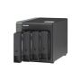 QNAP TS-431X3 NAS Tower Annapurna Labs Alpine AL-314 4 GB DDR3 0 TB QNAP Turbo System Zwart (TS-431X3-4G) thumbnail