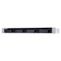 QNAP TS-431XeU NAS Rack (1U) Ethernet LAN Zwart, Roestvrijstaal Alpine AL-314 (TS-431XEU-2G) thumbnail