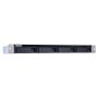 QNAP TS-431XeU NAS Rack (1U) Ethernet LAN Zwart, Roestvrijstaal Alpine AL-314 (TS-431XEU-2G) thumbnail