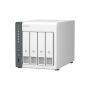 QNAP TS-433 NAS Tower ARM Cortex-A55 4 GB 0 TB QNAP QTS Wit (TS-433-4G) thumbnail